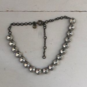 Gold diamond necklace